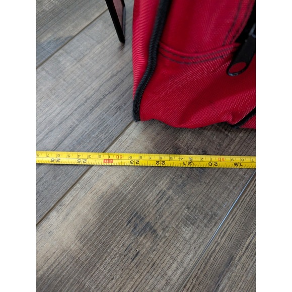 Vintage 90s Marlboro Adventure Team Duffle Bag Red Black Travel Gym Gear Large - Picture 13 of 16